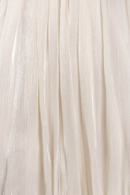Minna Halter Mini Dress - Opal White