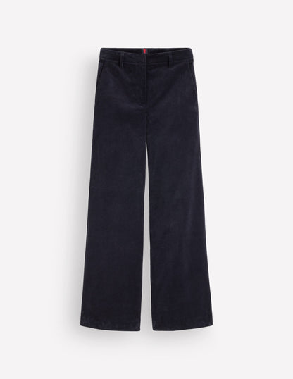 Belgravia Cord Trousers-Navy