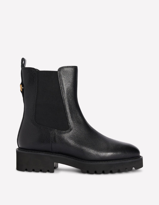 Jessie Chunky Chelsea Boots-Black