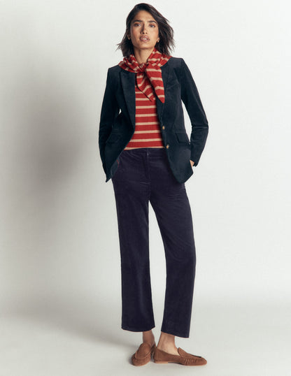Canonbury Cord Trousers-Navy