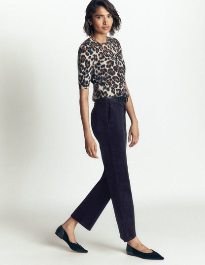Canonbury Cord Trousers-Navy