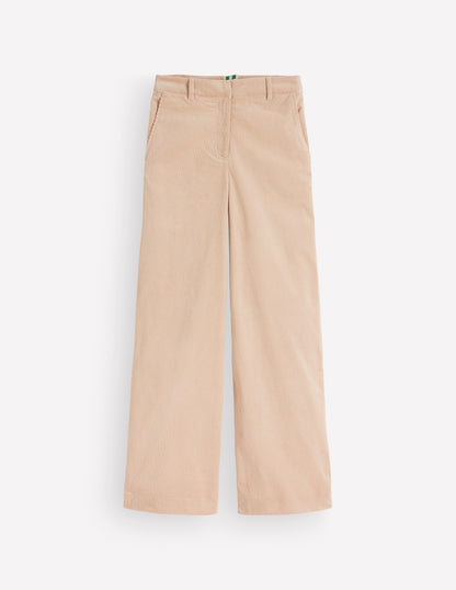 Belgravia Cord Trousers-Latte