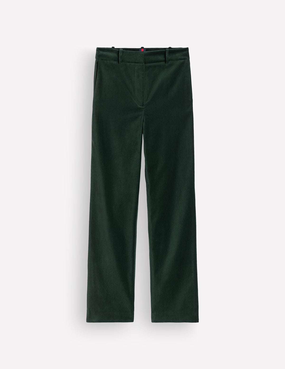 Canonbury Velvet Trousers-Midnight Emerald