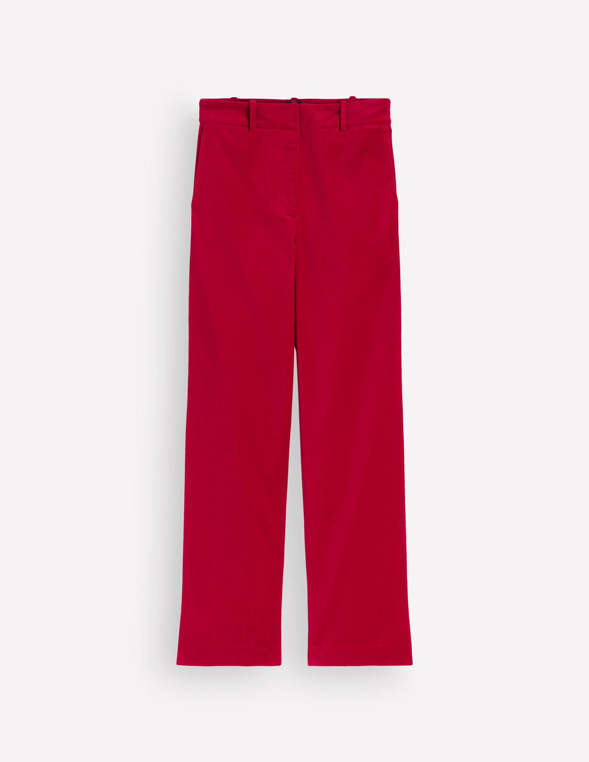 Canonbury Velvet Trousers-Savvy Red