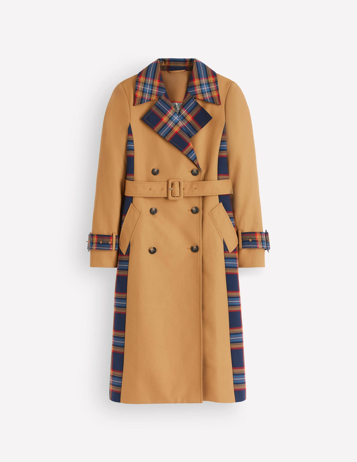 Double Breasted Trench-Camel