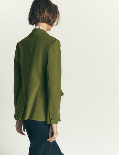 Stamford Ponte Blazer-Forest Green