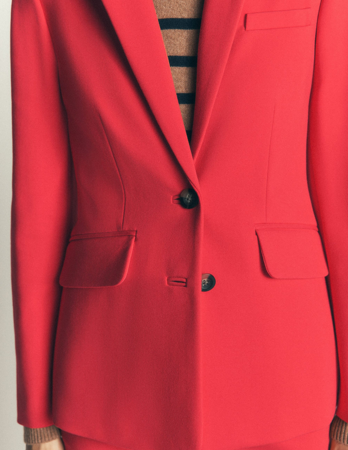 Stamford Ponte Blazer-Royal Red