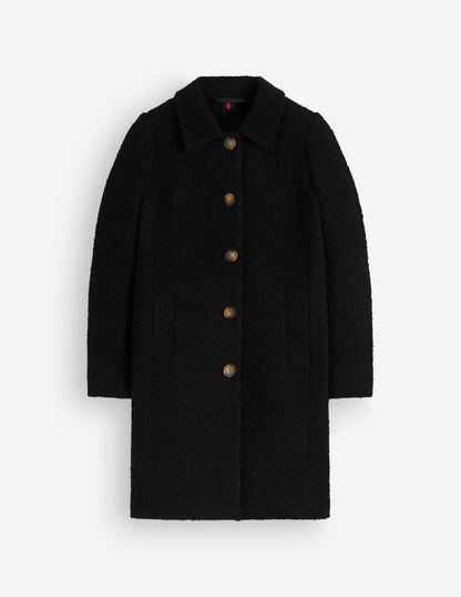 Aylesford Wool Coat-Black