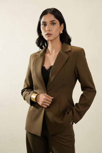 Rich Brown Summer Blazer