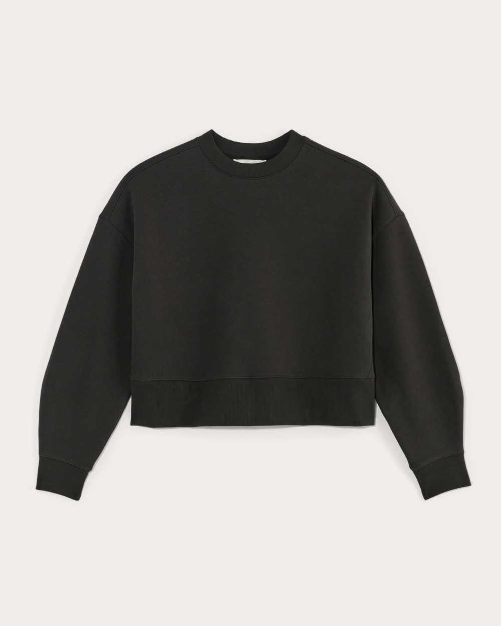 Luxe Fleece Sweatshirt | Black