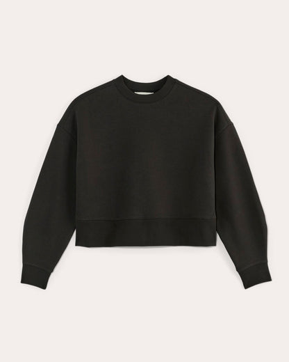 Luxe Fleece Sweatshirt | Black