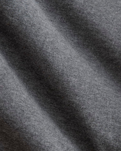 The Box-Cut Tee in Essential Cotton | Heathered Charcoal | No Pocket
