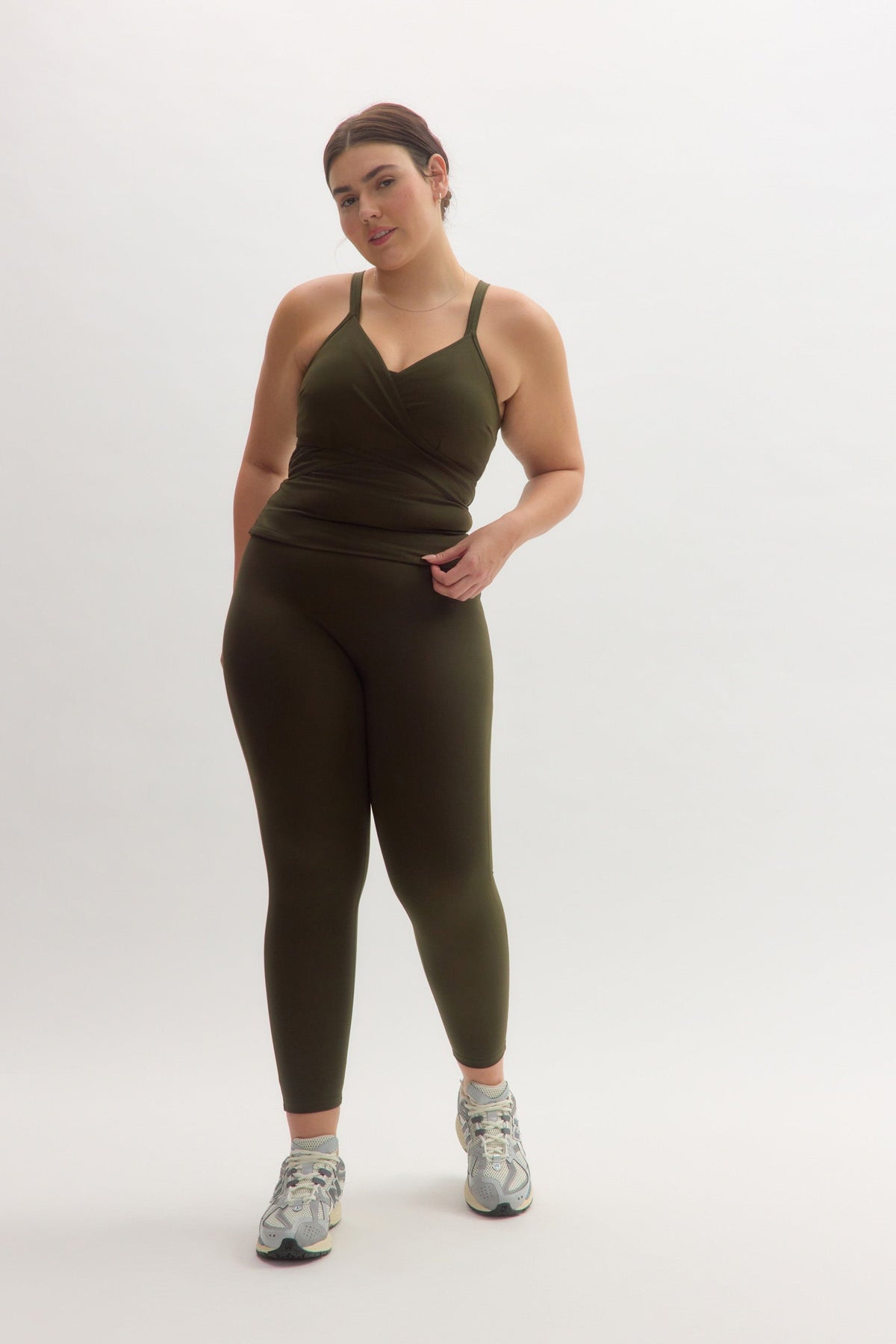 Eucalyptus Tabitha Wrap Tank