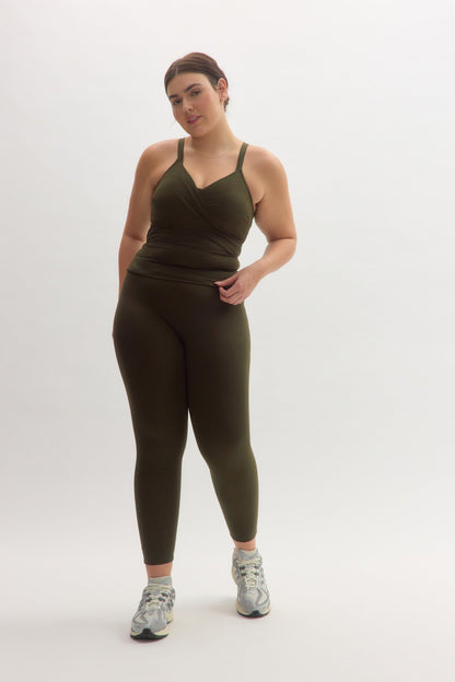 Eucalyptus Tabitha Wrap Tank