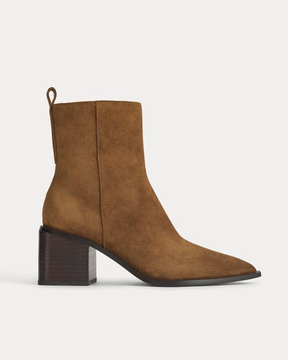 Studio Block Heel Boot | Russet