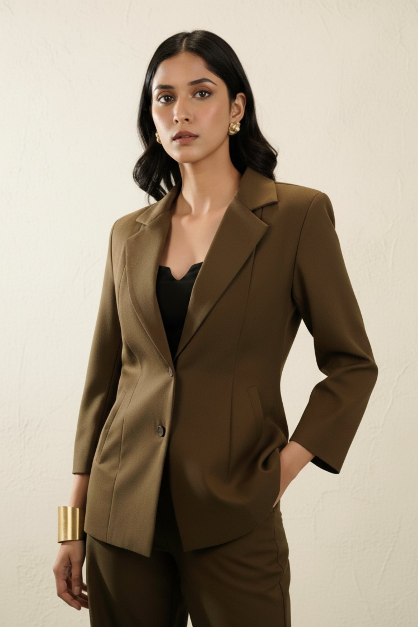 Rich Brown Summer Blazer