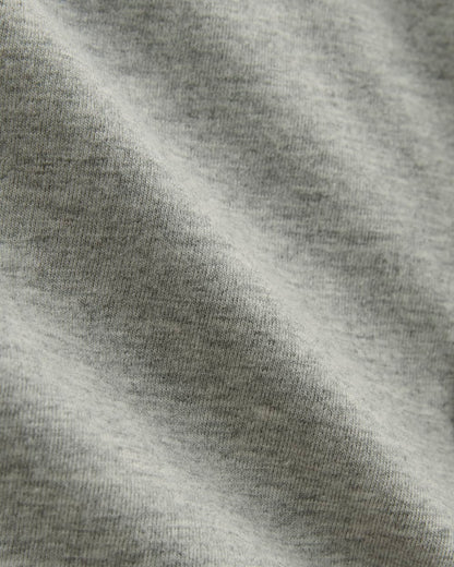 The Box-Cut Tee in Essential Cotton | Heathered Grey | Pocket