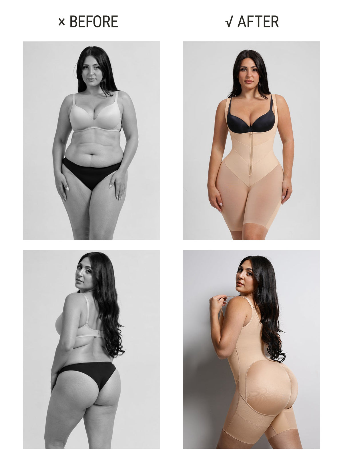 V-Shaped Faja High Compression Tummy Control Shapewear