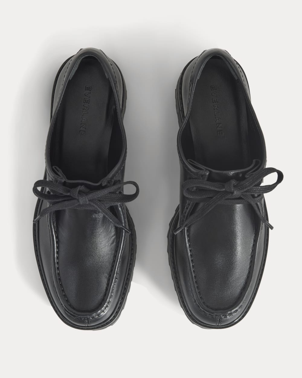 Leather Lug Chukka | Black