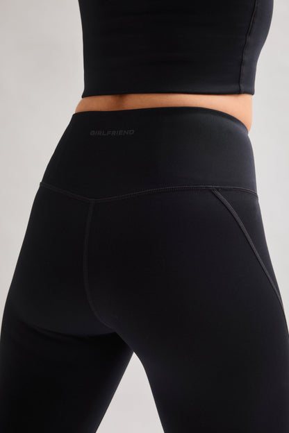 Black Compressive High-Rise Legging