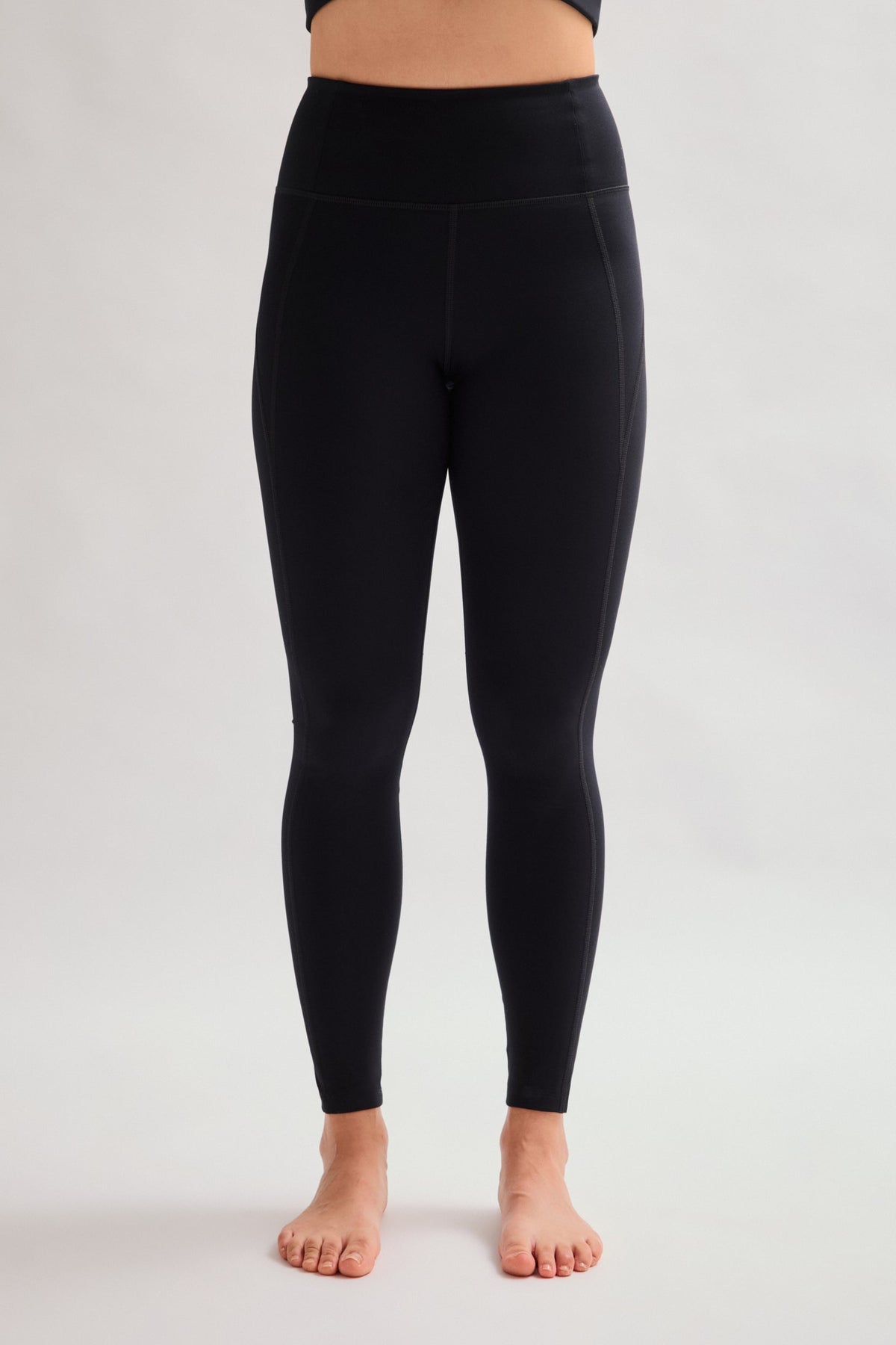 Black Compressive High-Rise Legging