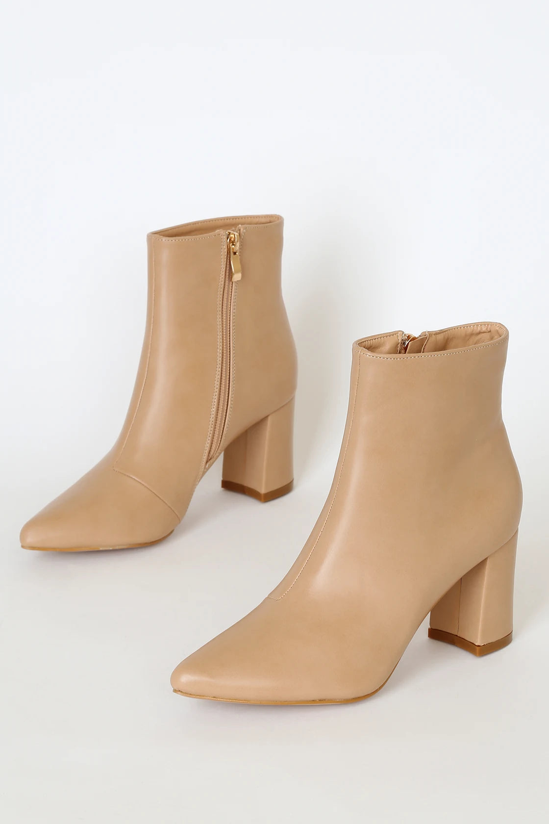 Sarai Pointed-Toe Ankle Booties