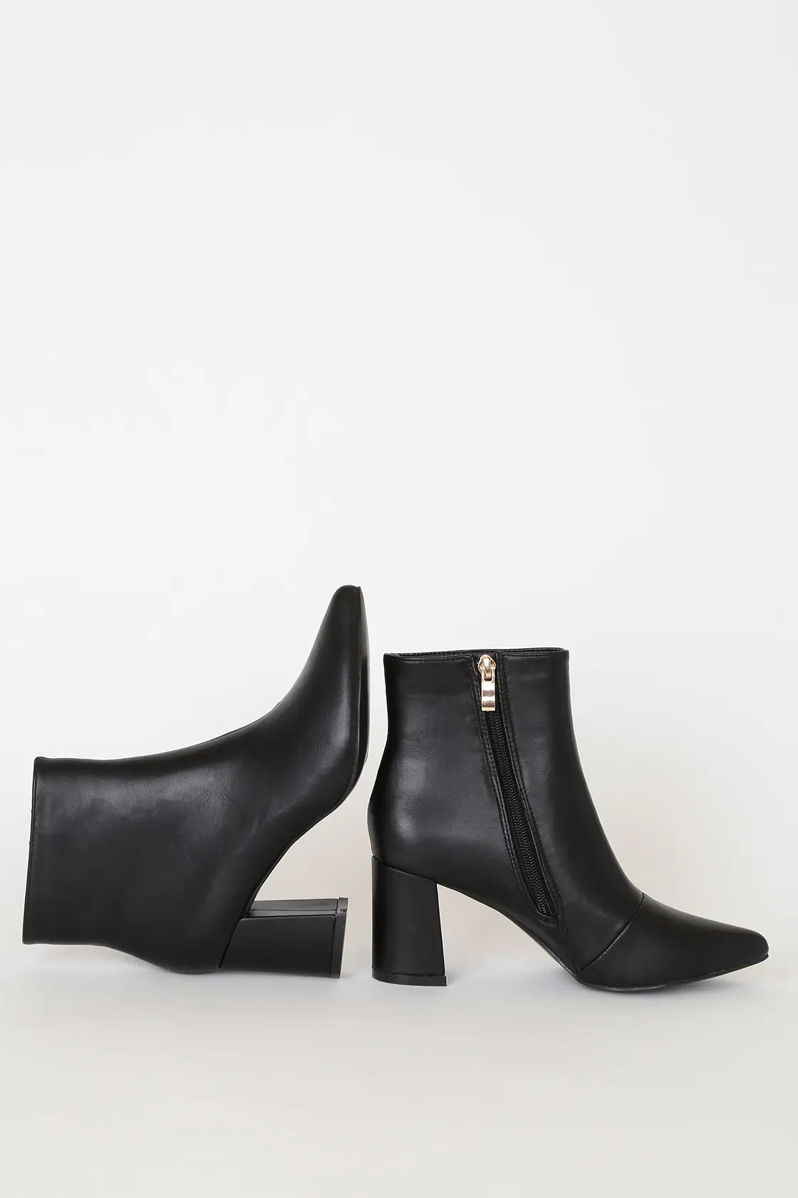 Sarai Pointed-Toe Ankle Booties