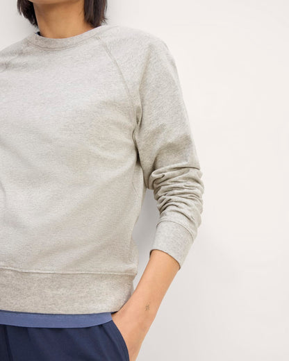 The Off-Duty Long-Sleeve Tee | Pale Heather Grey