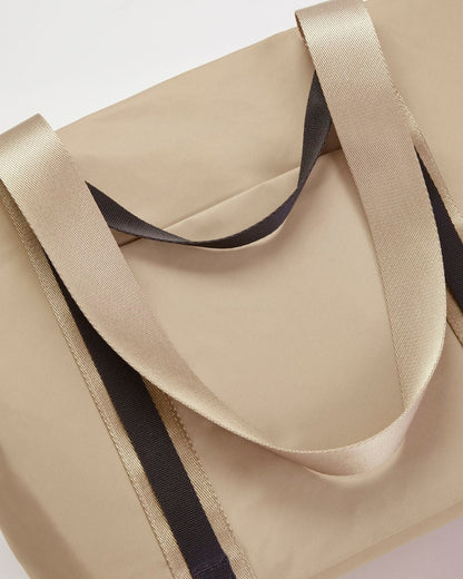 The Recycled Nylon Tote | Khaki