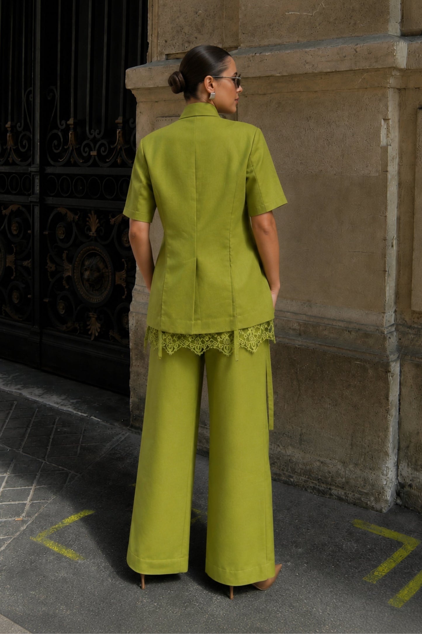 Matcha Hemp Linen Co-ord