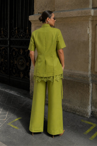 Matcha Hemp Linen Co-ord