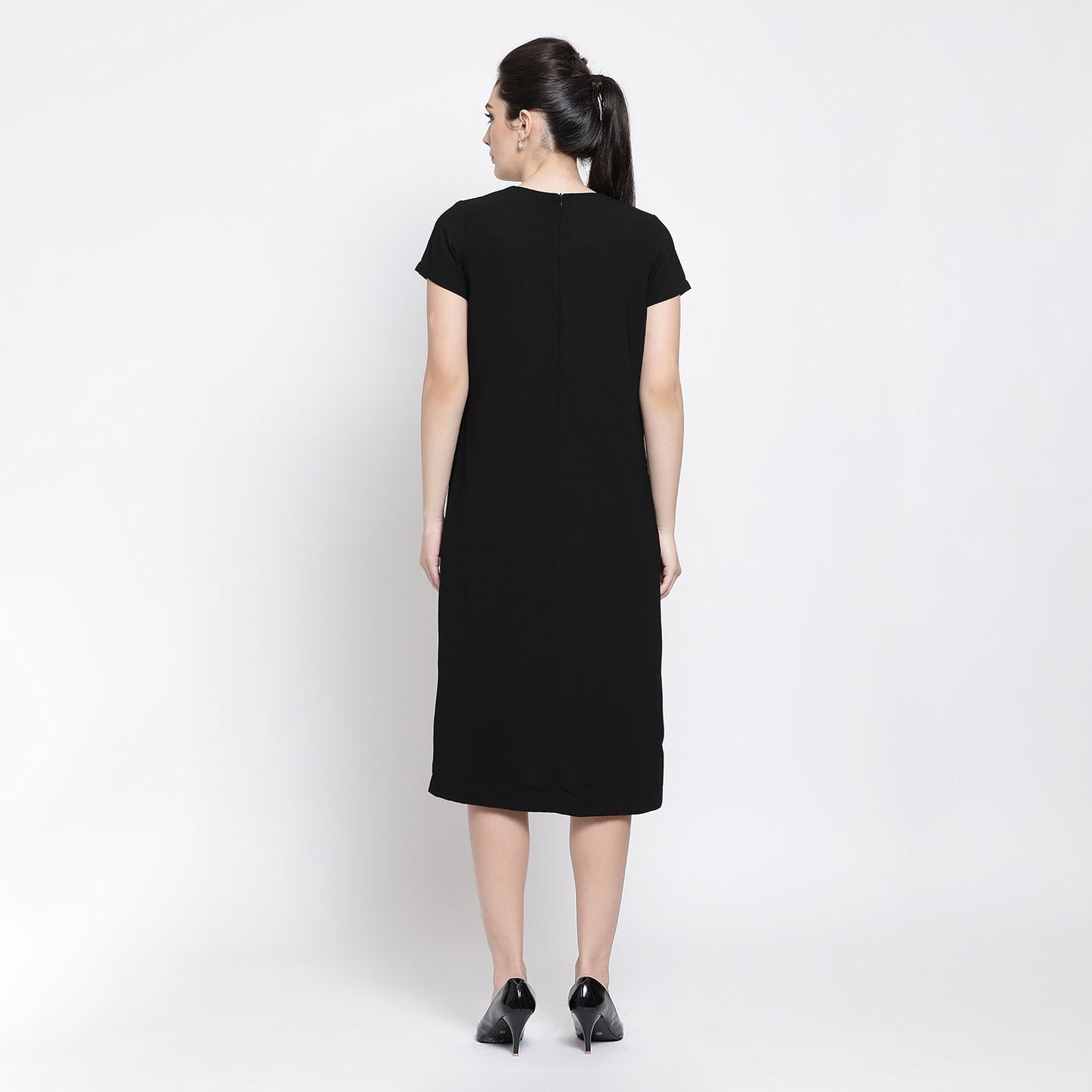 Black Dress with Slit