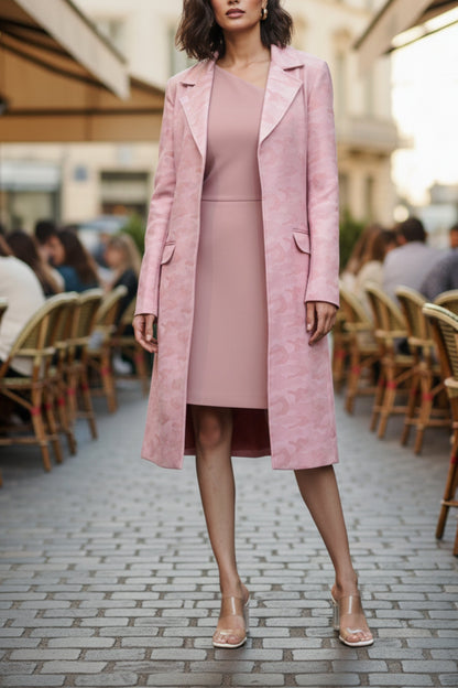 Sakura Camo Trench Coat