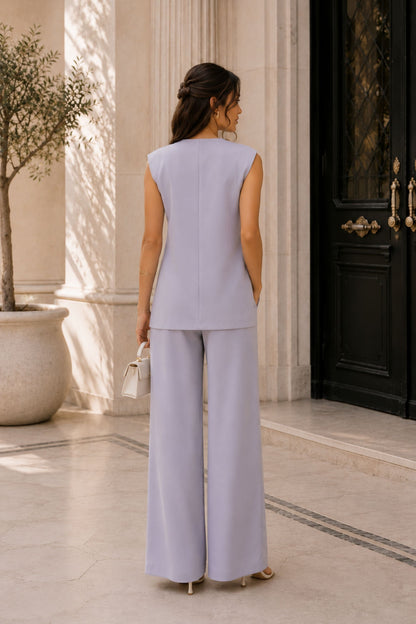 Gracey Lavender Pant Co-ord Set