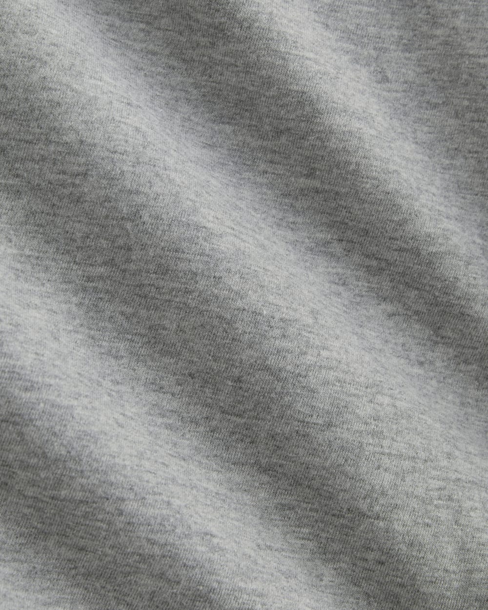 The Box-Cut Tee in Essential Cotton | Heathered Grey | No Pocket