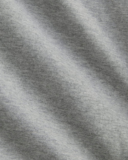 The Box-Cut Tee in Essential Cotton | Heathered Grey | No Pocket