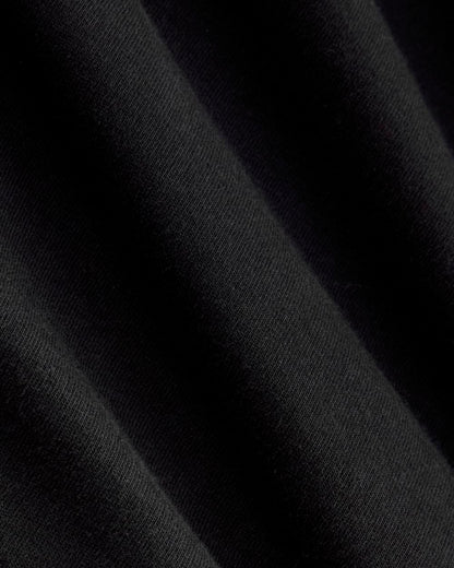 The Box-Cut Tee in Essential Cotton | Black | Pocket