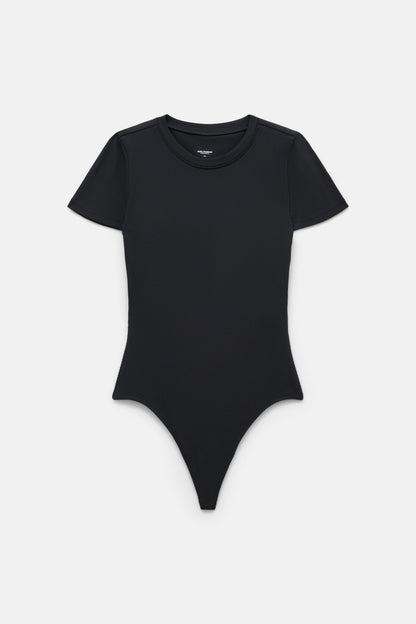 Black Katie Crew Bodysuit