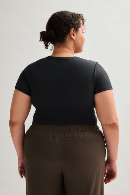 Black Katie Crew Bodysuit
