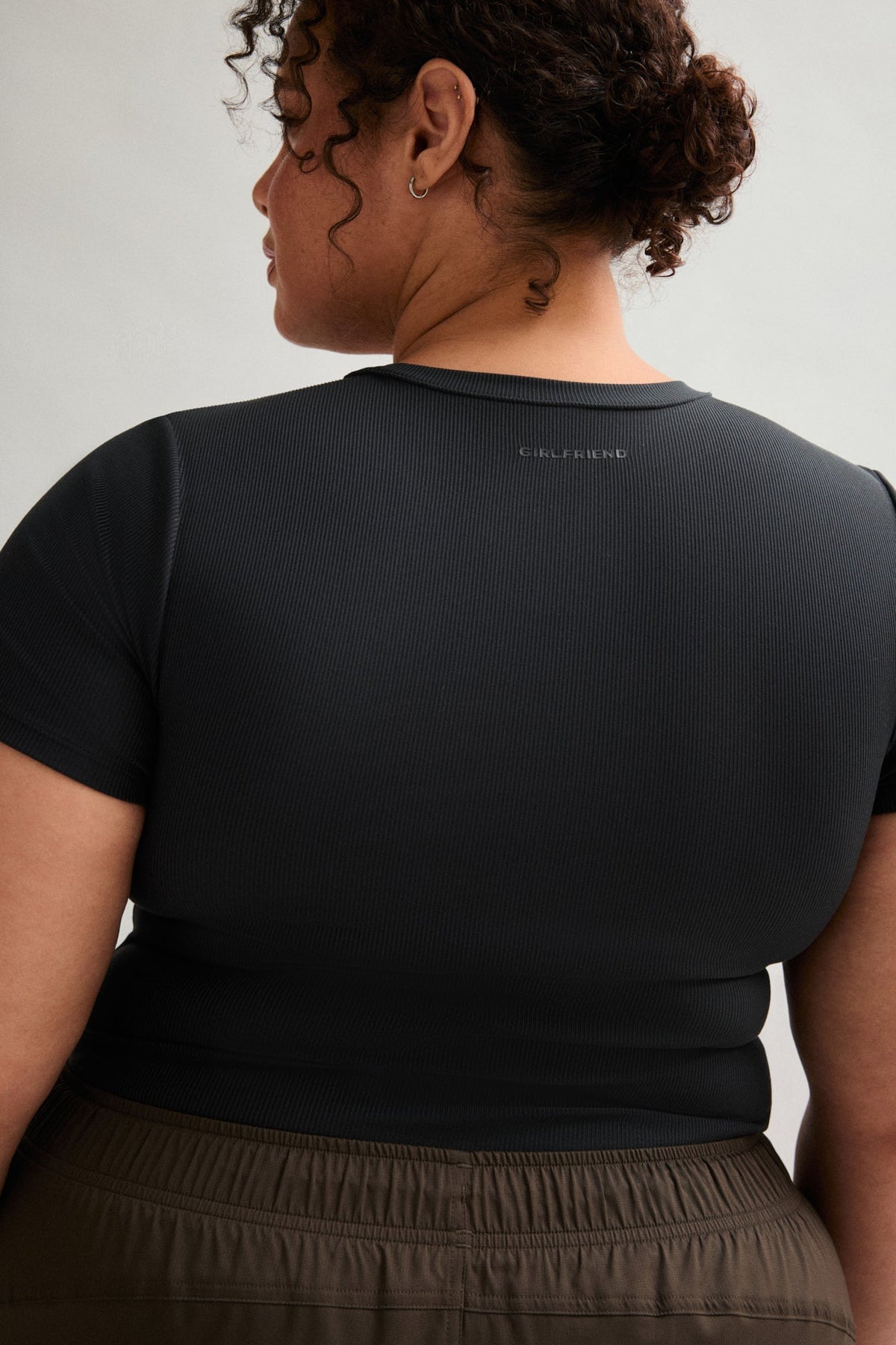 Black Katie Crew Bodysuit