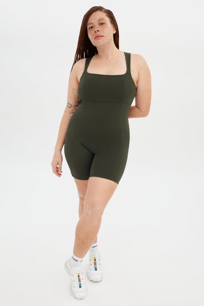 Terrace Tina Open Back Unitard