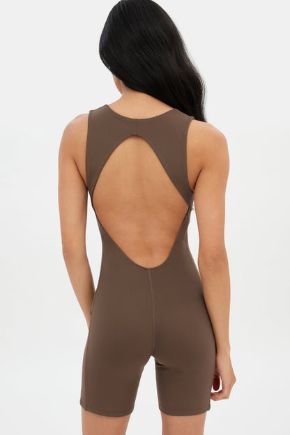 Café Tina Open Back Unitard