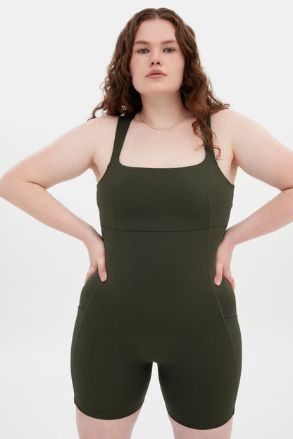 Terrace Tina Open Back Unitard