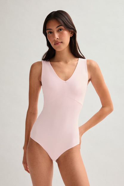 Gumdrop Amelia V-Neck Bodysuit