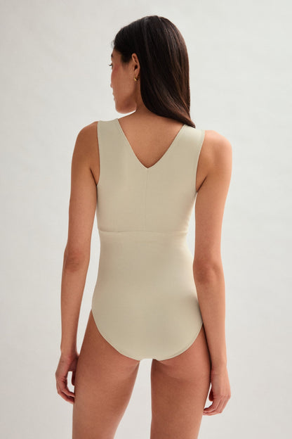 Marble Amelia V-Neck Bodysuit