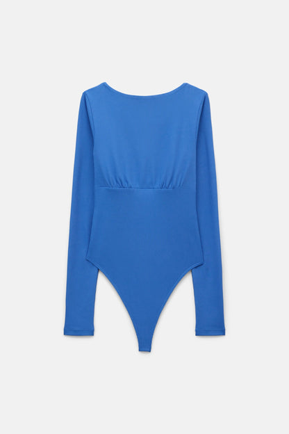 Cobalt Elena Long Sleeve Bodysuit