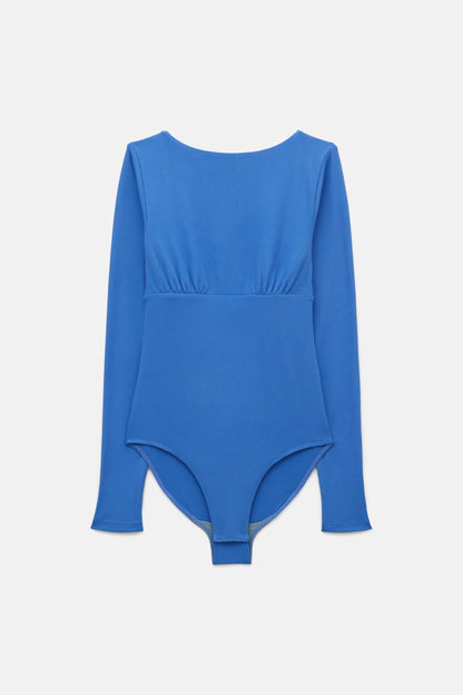 Cobalt Elena Long Sleeve Bodysuit