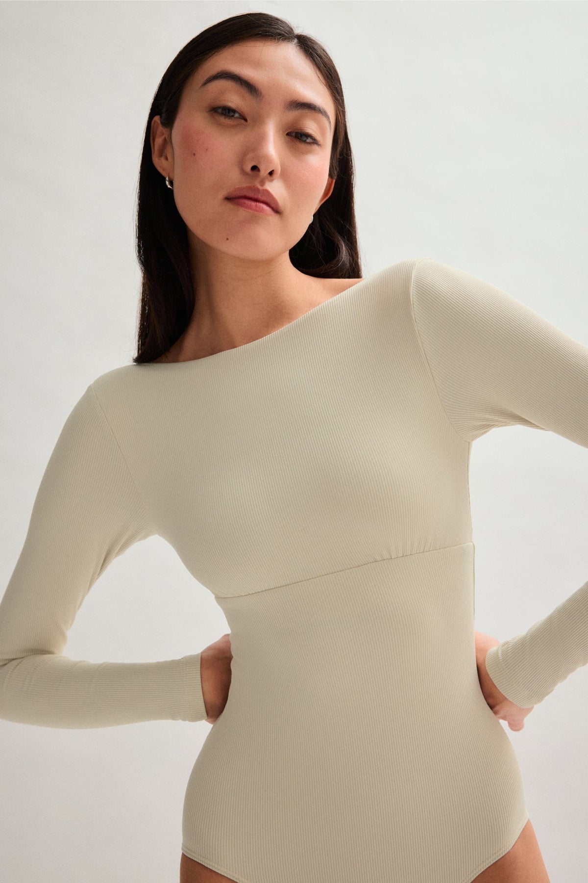 Marble Elena Long Sleeve Bodysuit