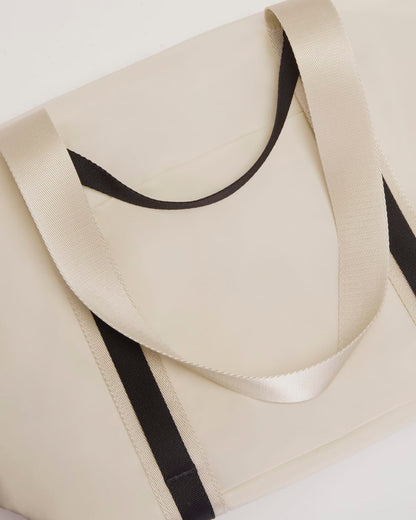 The Recycled Nylon Tote | Parchment