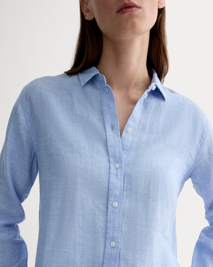 The Must-Have Shirt in Linen | Light Blue